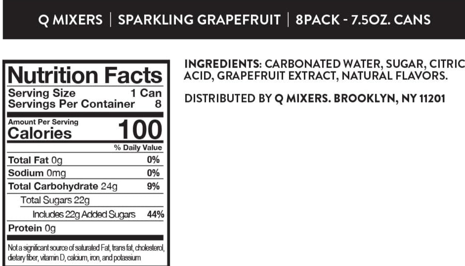 Premium Sparkling Grapefruit (8 Pack)