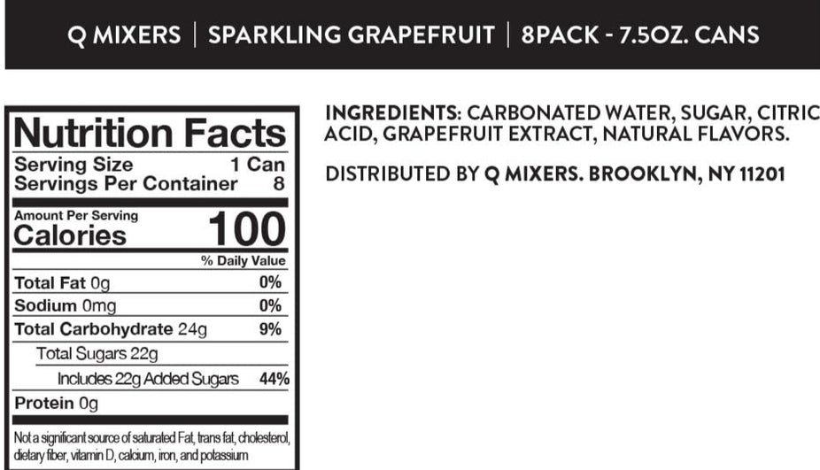 Premium Sparkling Grapefruit (8 Pack)