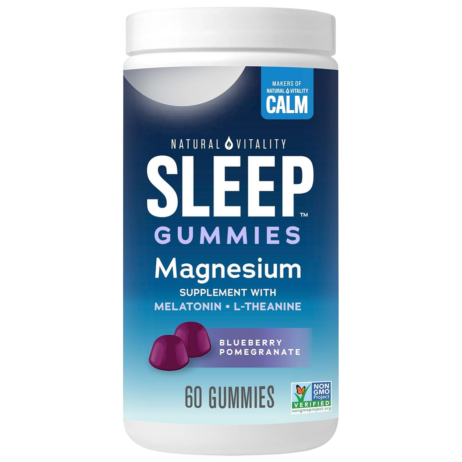 CALM Sleep Gummies Magnesium Supplement - Blueberry Pomegranate (60 CT)