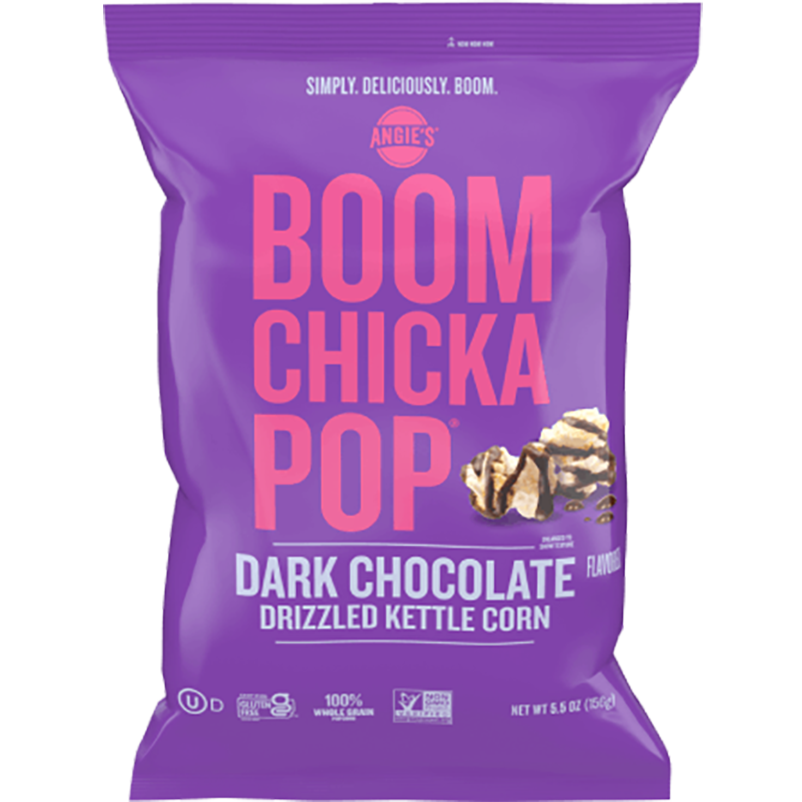 Dark Chocolate Drizzled Sea Salt Kettle Corn