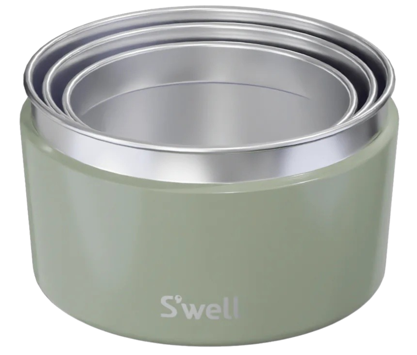 Mountain Sage Food Canister Set of 3