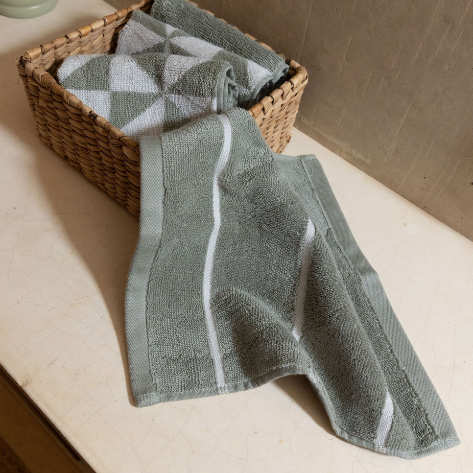 Deia Australian Cotton Washcloths (Set of 4)
