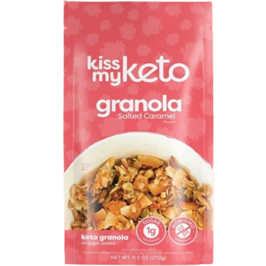 Keto Salted Caramel Granola
