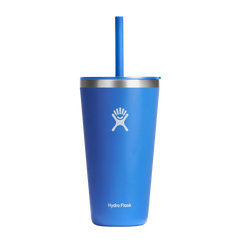 28oz All Around Tumbler Straw Lid - Cascade Blue
