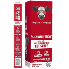 Hot Sauce Beef Stick (16 Sticks)