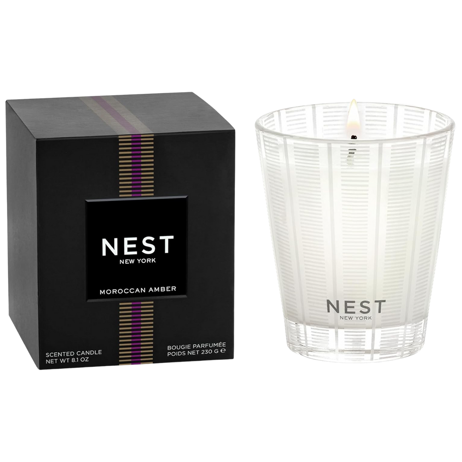 Moroccan Amber Scented Classic Candle