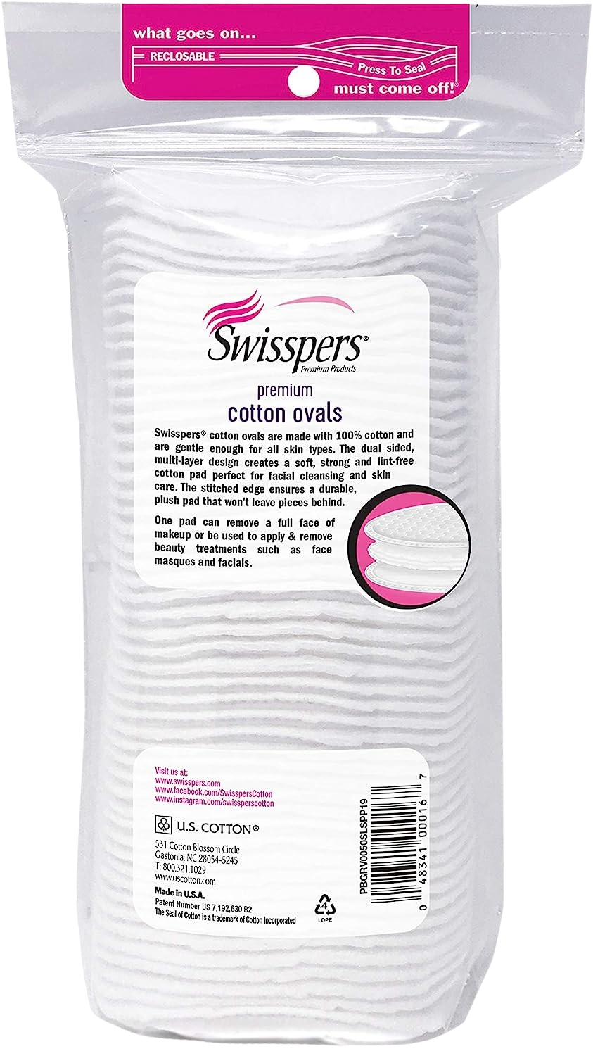 Ovals Cotton Pad (50 CT)