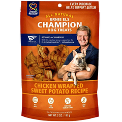 Chicken Wrapped Sweet Potato Dog Treats