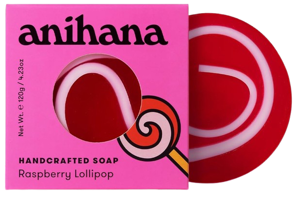 Raspberry Lollipop Handcrafted Soap