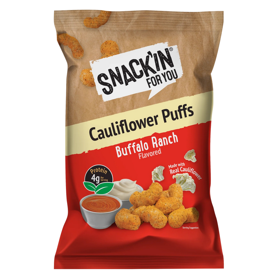 Buffalo Ranch Cauliflower Puffs