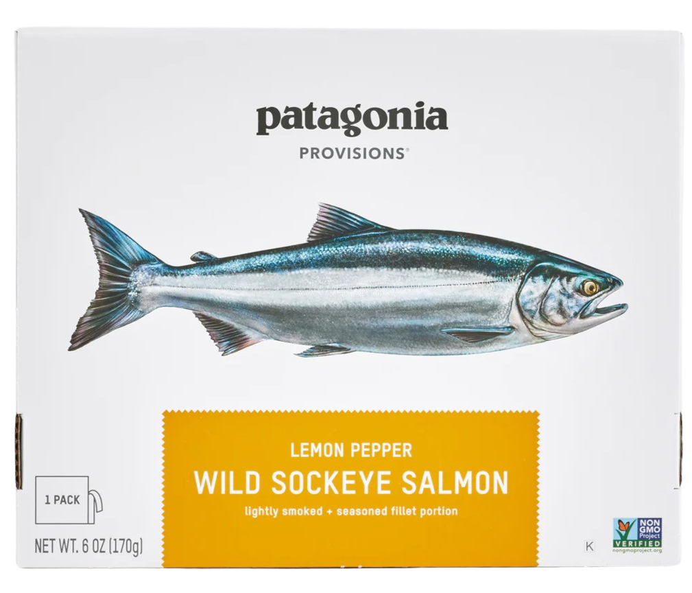 Lemon Pepper Wild Sockeye Salmon