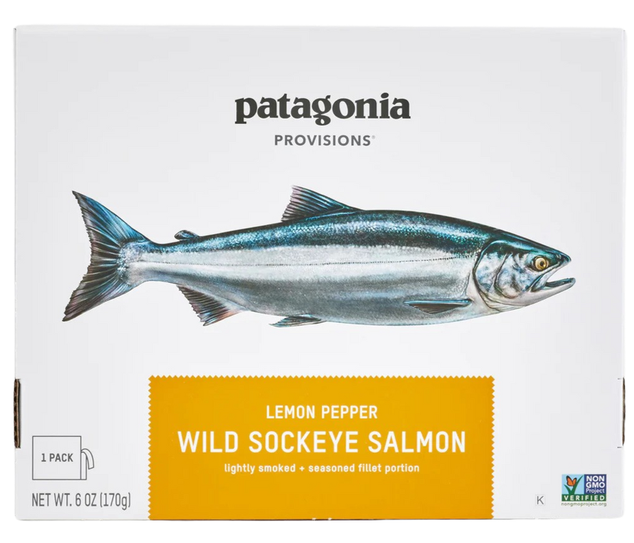 Lemon Pepper Wild Sockeye Salmon