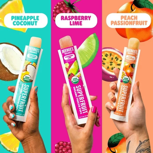 Deebee's Organic Tropical SuperFruit Freezie Pops – Martie