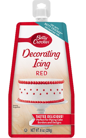 Red Decorating Icing