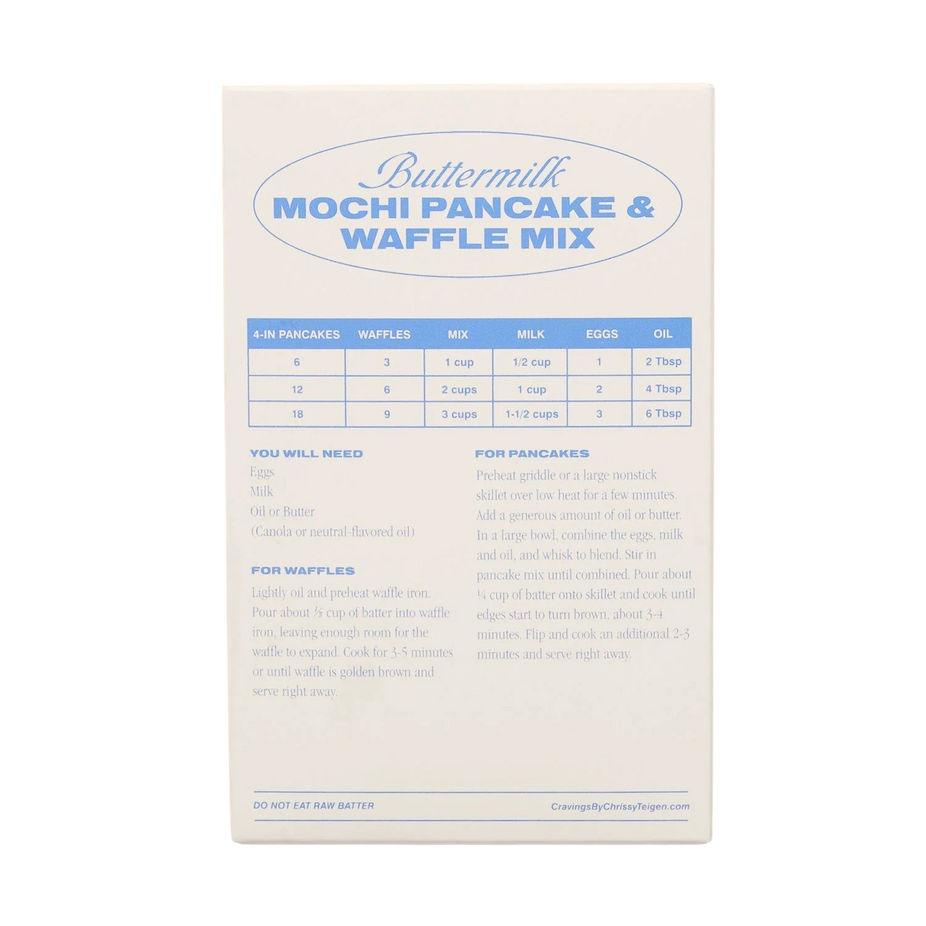 Buttermilk Mochi Pancake & Waffle Mix