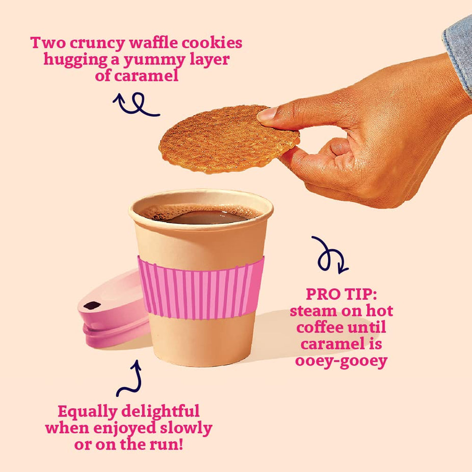Original Caramel Filled Stroopwafel (8 CT)
