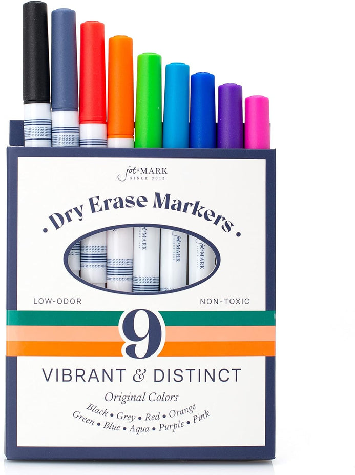 Dry Erase Markers Set (9 CT)