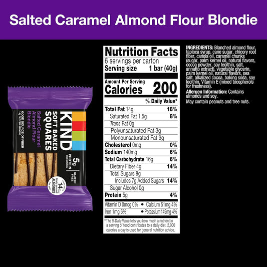 Salted Caramel Almond Flour Blondie (6 CT)