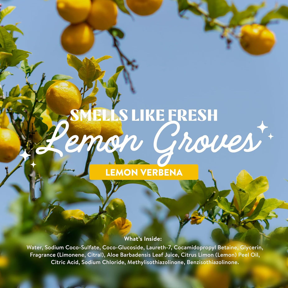 Liquid Hand Soap - Ready to Use - Lemon Verbena