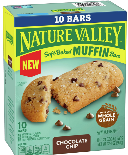 Muffin Chocolate Chip Bar (10 CT)