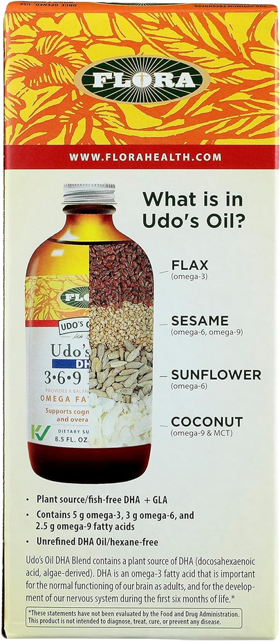 Udo's Oil 3-6-9 Blend DHA