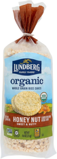 Organic Whole Grain Rice Cakes Honey Nut Pack - Sweet & Nutty