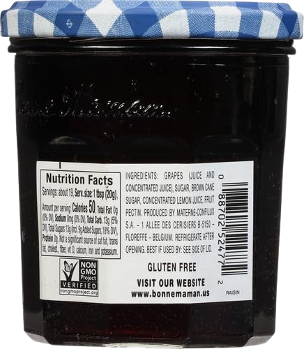 thumbnail image 2 of Bonne Maman Muscat Grape Jelly – 13oz (368g), French Import, Premium Jam 2 of 3
