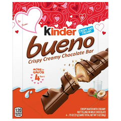 Bueno Crispy Creamy Chocolate Bars - Valentine's (4 CT)