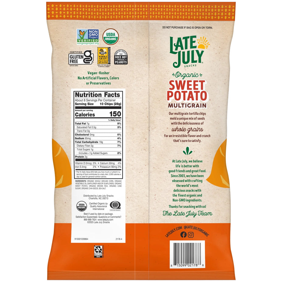 Multigrain Sweet Potato Tortilla Chips
