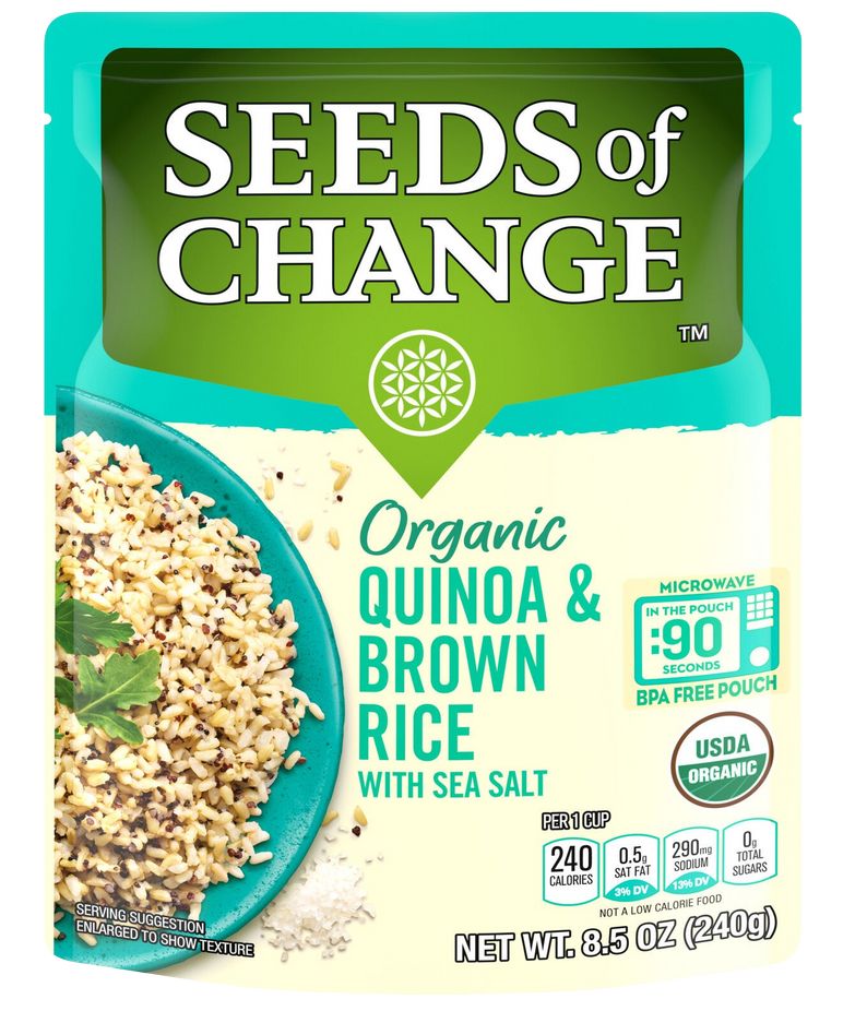 Organic Quinoa & Brown Rice with Sea Salt