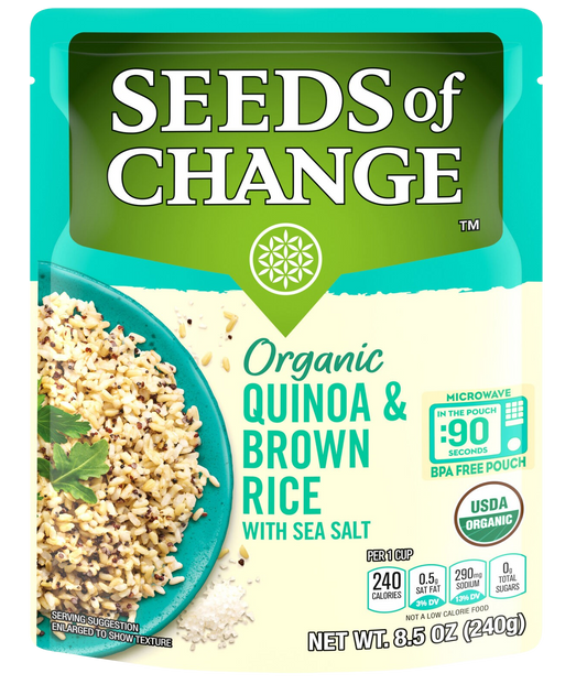 Organic Quinoa & Brown Rice with Sea Salt