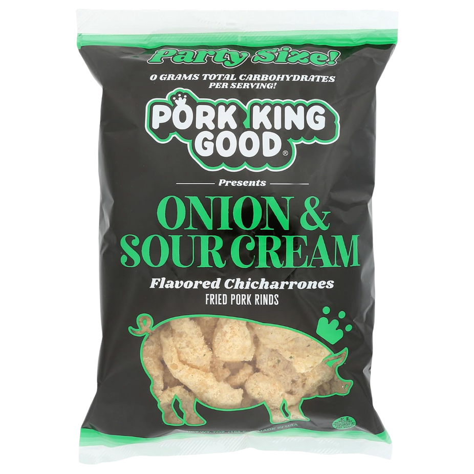 Onion & Sour Cream Fried Pork Rinds