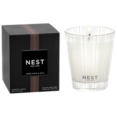 Rose Noir & Oud Scented Classic Candle