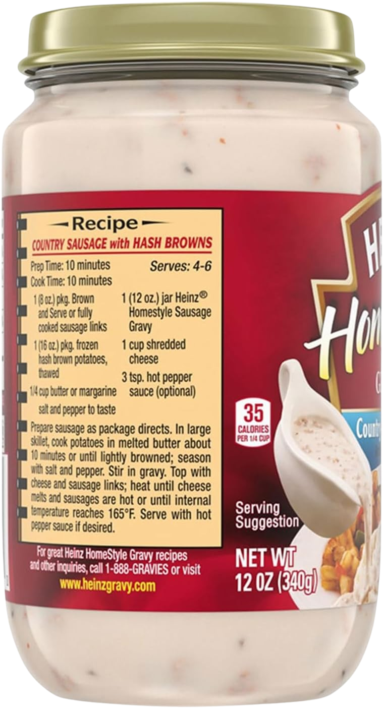 Heinz Country Style Sausage Gravy
