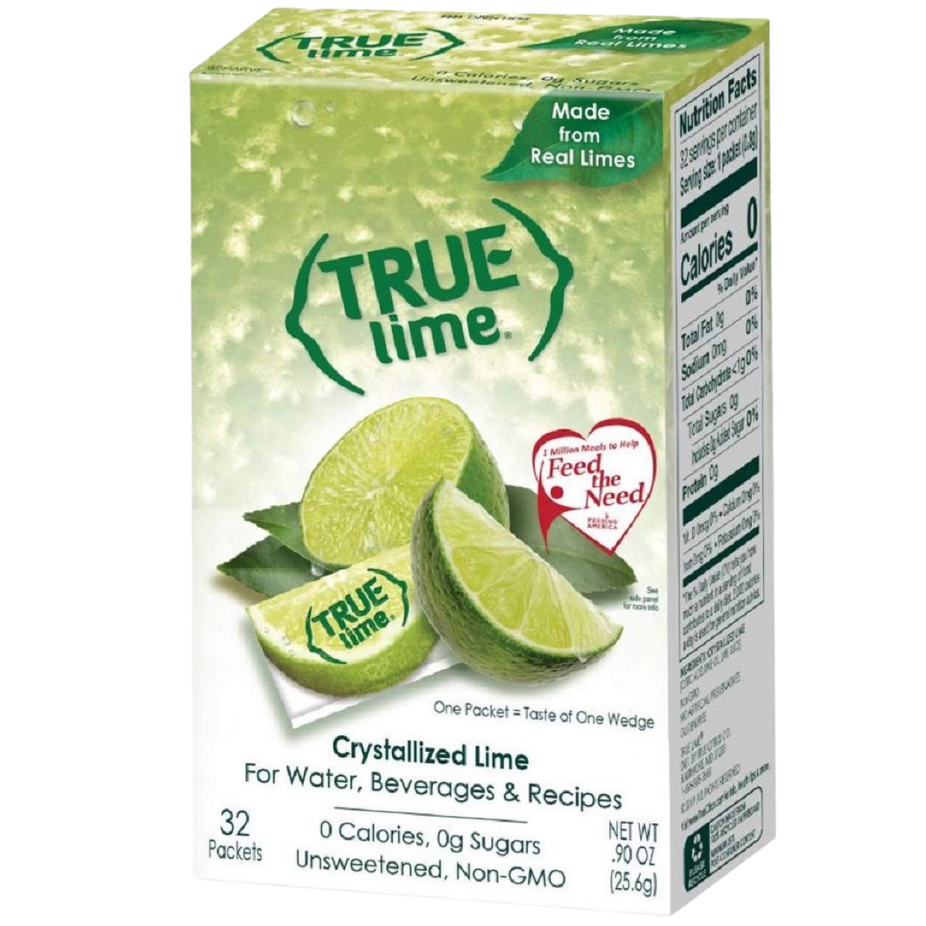 True Lime Crystalized Lime Powdered Drink Mix (32 CT)