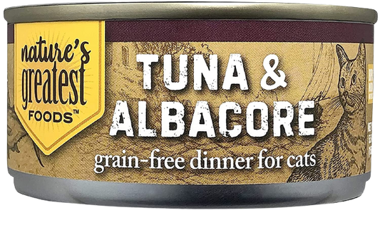 Grain-Free Cat Food Tuna & Topping Albacore (24 pack)