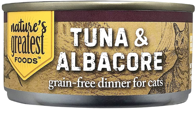 Grain-Free Cat Food Tuna & Topping Albacore (24 pack)