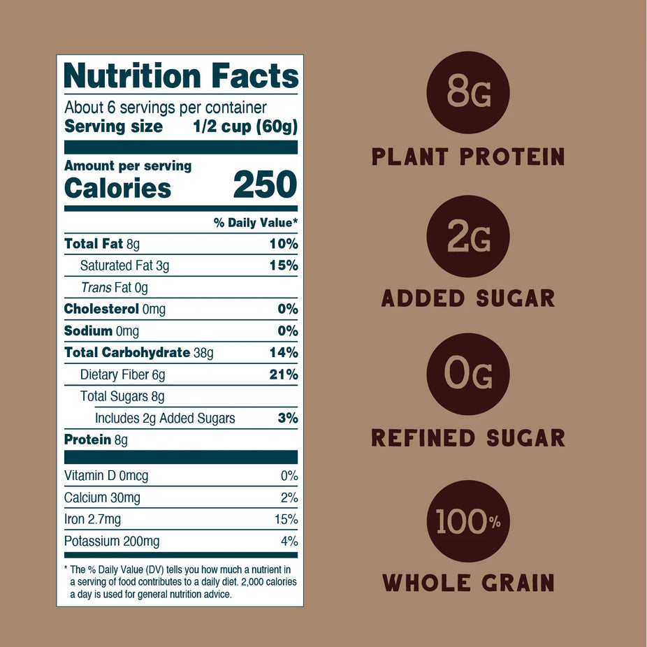 Muesli Cereal - Early Riser Mix Dark Chocolate Almond