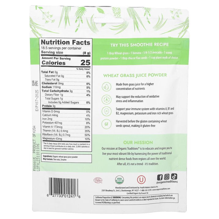 Superfood Wheat Grass