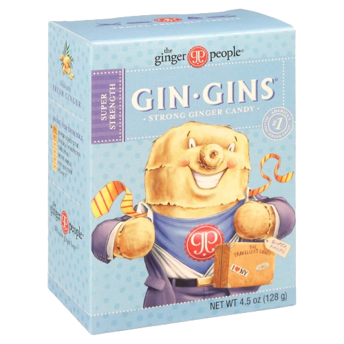 The Ginger People Gin Gins Super Strength Ginger Candy Martie