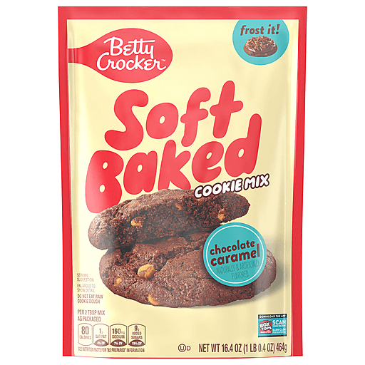 Betty Crocker Chocolate Caramel Soft Baked Cookie Mix
