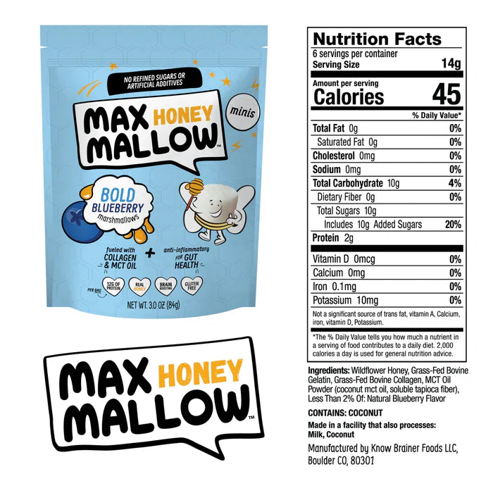 Marshmallows Mix - Bold Blueberry
