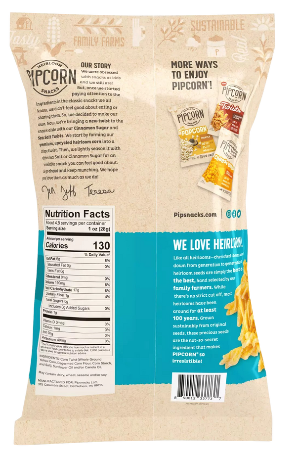 Sea Salt Vegan Twists