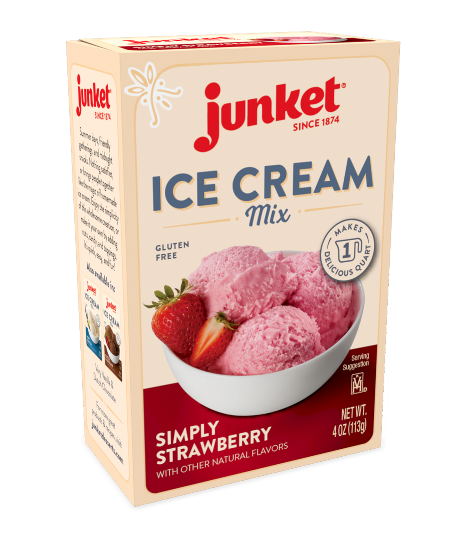 Ice Cream Mix Simply Strawberry