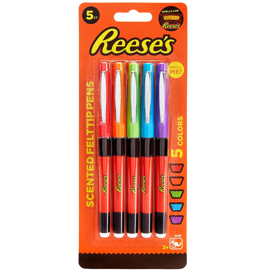 Reese's Scented Felt Tip Pens (5 Pens)
