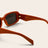 Gabriele Rectangle Italian Acetate Sunglasses