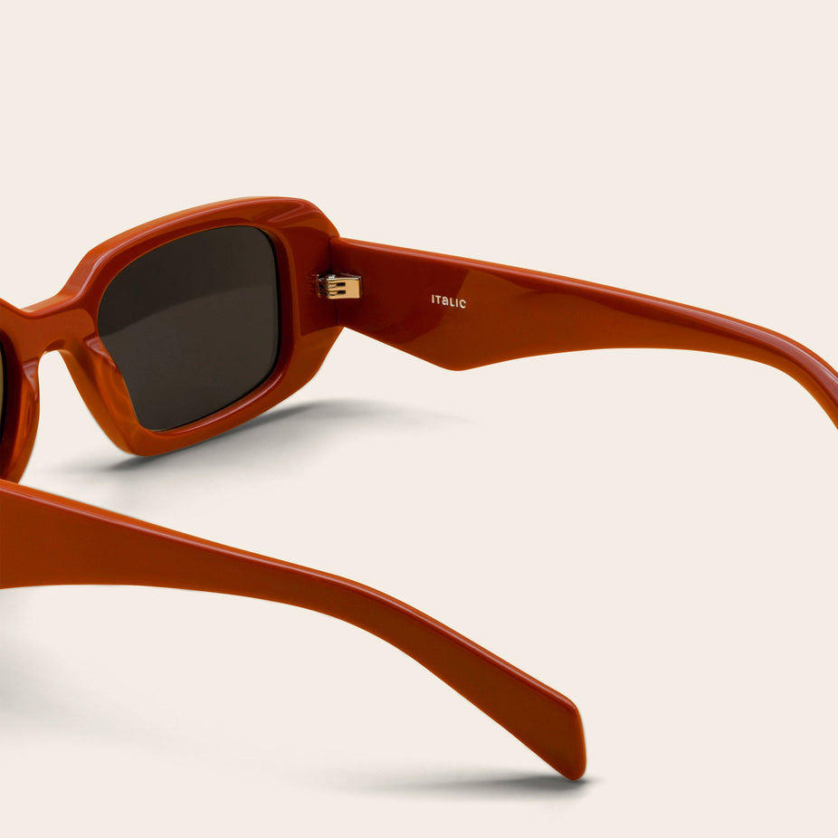 Gabriele Rectangle Italian Acetate Sunglasses