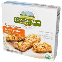 Organic Sweet & Saty Chewy Granola Bars Peanut Pretzel (5 CT)