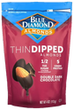 Double Dark Chocolate Thin Dipped Almonds