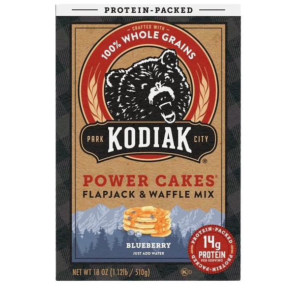 Power Cakes Blueberry Flapjack and Waffle Mix